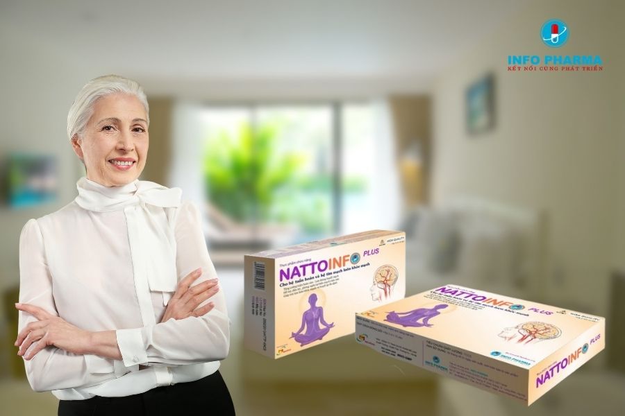 Nattoinfo Plus - giải pháp hiệu quả cho người đau đầu, mất ngủ, suy giảm trí nhớ